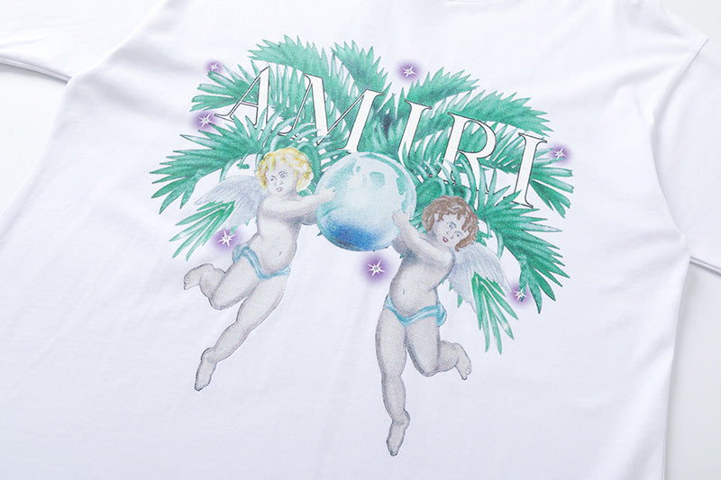 AMRI logo-print cotton T-Shirt