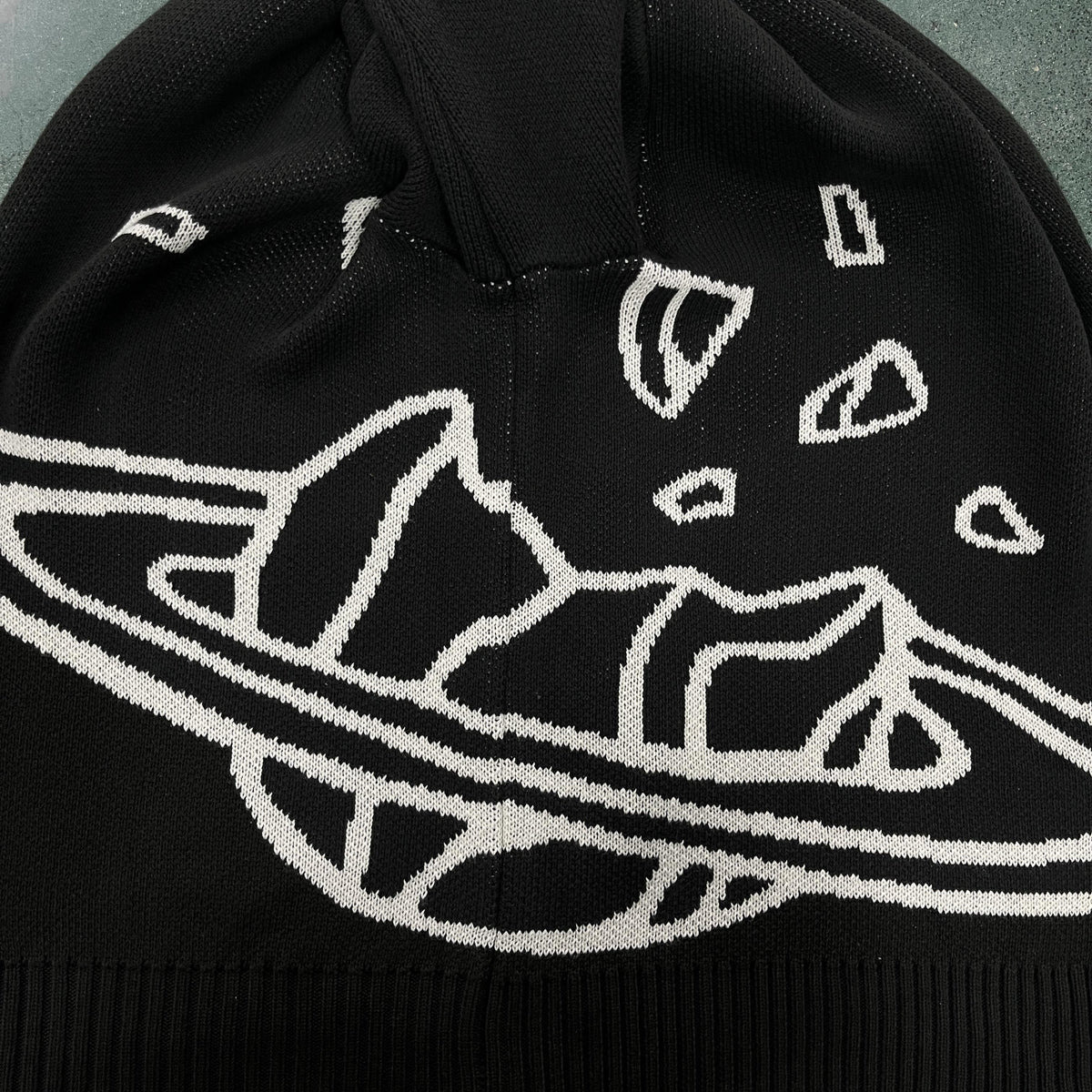 Broken P Knitted Sweater